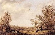 Aelbert Cuyp Meadow with Cows and Herdsmen oil painting picture wholesale